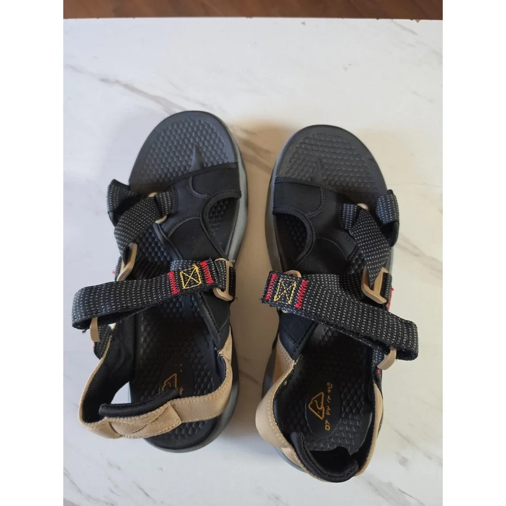 Men's Ozark Trail Outdoor Equipment Active Hiking Fishing Black/ Sandals Size 9